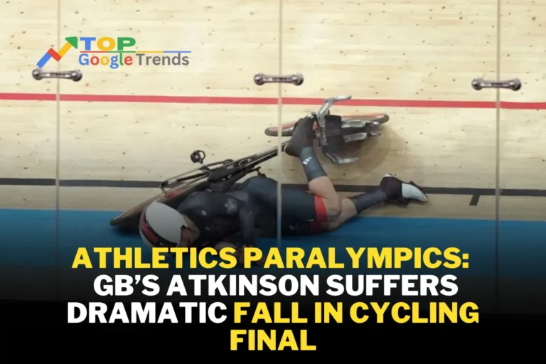 Athletics Paralympics: GB’s Atkinson Suffers Dramatic Fall in Cycling Final