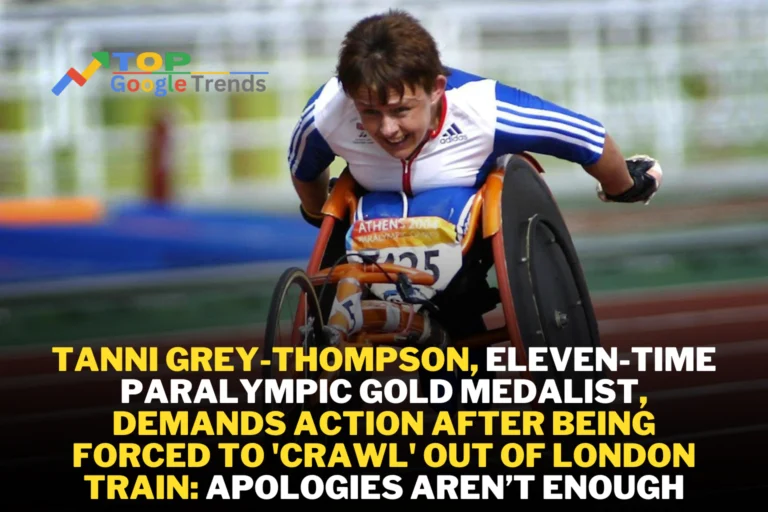 Tanni Grey-Thompson, Eleven-Time Paralympic Gold Medalist, Demands Urgent Action After Being Forced to 'Crawl' Out of London Train: Apologies Aren’t Enough