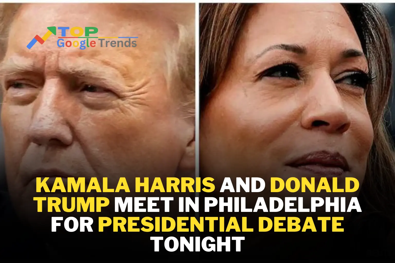 Kamala Harris and Donald Trump meet in Philadelphia for presidential debate tonight